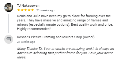 18th Testimonial